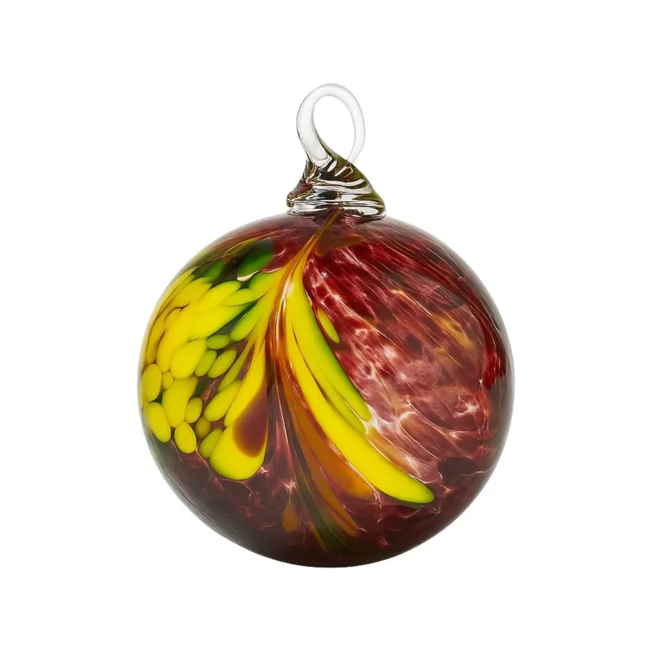 Best Boules de Noël merveille prune Ornements Cristal