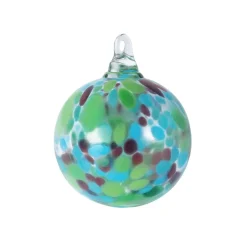 Best Boules de Noël merveille turquoise & vert Décoration|Ornements Cristal