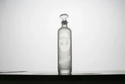 New Bouteille mirabelle taillé Art De La Table|Flasque, Bouteille Cristal