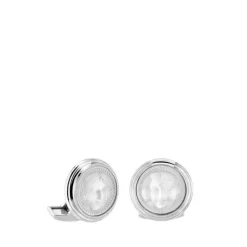 Hot Boutons manchettes aréthuse rond Lalique Bijoux|Boutons De Manchette Cristal
