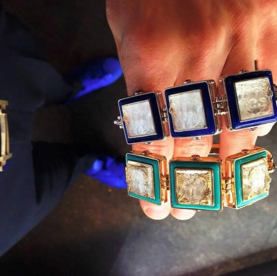 Best Bracelet aréthuse laque turquoise lalique Bijoux|Bracelets Cristal