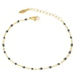 Online Bracelet bohème perles noires Bracelets Cristal|Bracelets