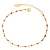 Clearance Bracelet bohème perles rouge Bracelets Cristal|Bracelets