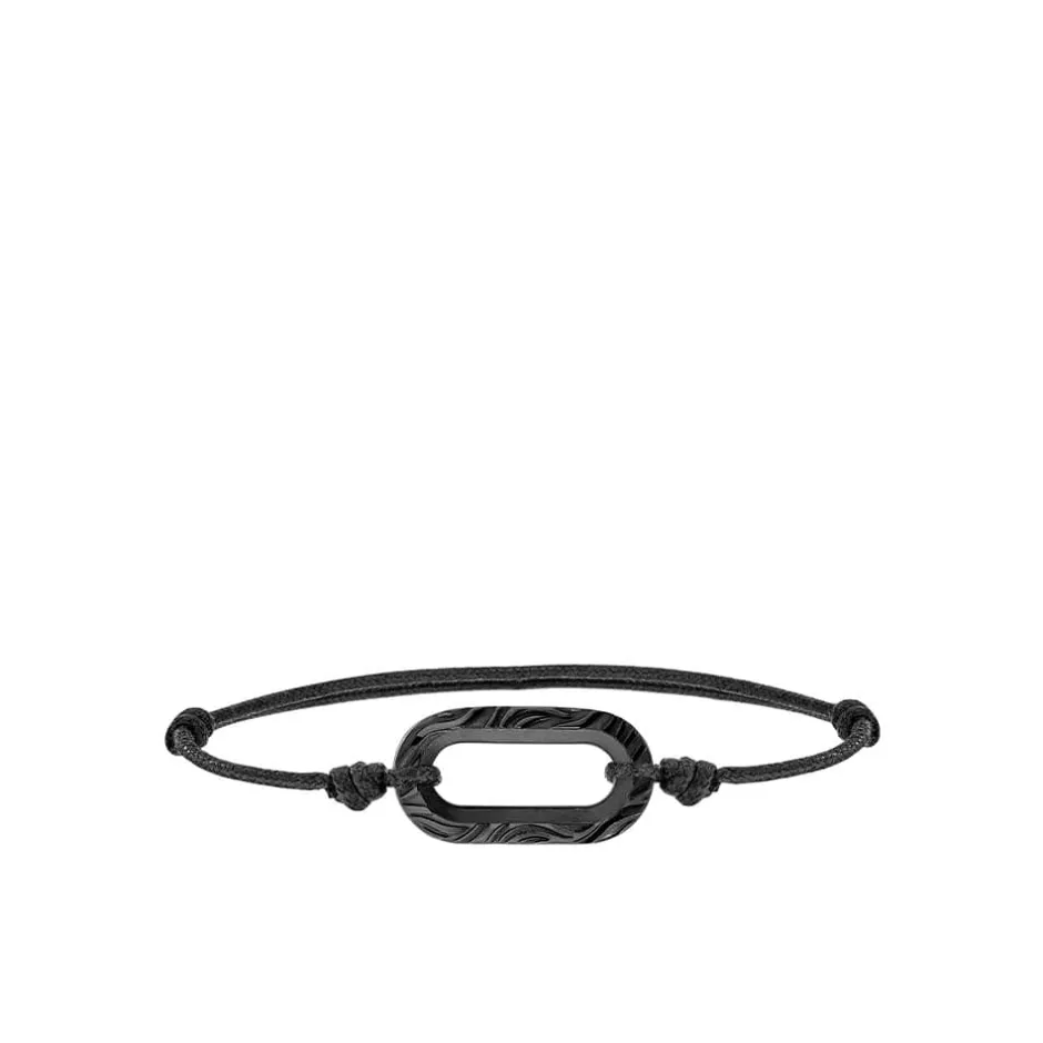 Hot Bracelet cordon Empreinte animale Lalique Bijoux|Bracelets Cristal