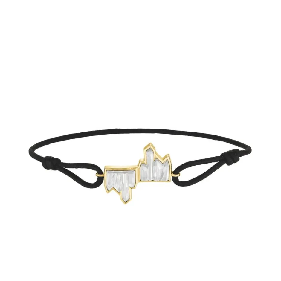Clearance Bracelet cordon Terramineral Lalique Bijoux|Bracelets Cristal