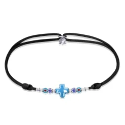 Clearance Bracelet croix grecque Murano Michaël Vessière Bracelets Cristal|Bracelets