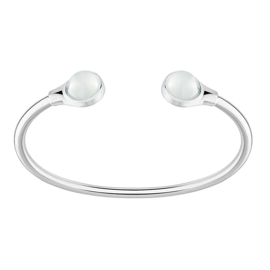 Online Bracelet fexible cabochon opale lalique Bijoux|Bracelets Cristal