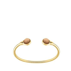 Hot Bracelet flexible cabochon bronze plaqué or Lalique Bijoux|Bracelets Cristal