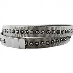 Clearance Bracelet flexible tissu cristaux Bracelets Cristal|Bracelets