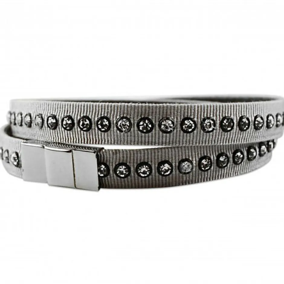 Clearance Bracelet flexible tissu cristaux Bracelets Cristal|Bracelets