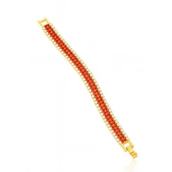 Bracelet Joséphine cristaux rouge Bracelets Cristal|Bracelets
