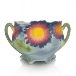 Best Cache-pot tournesol barbotine Lunéville