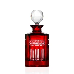 Sale Carafe à whisky rouge Mireille Art De La Table|Carafes Cristal Daum Baccarat Lalique