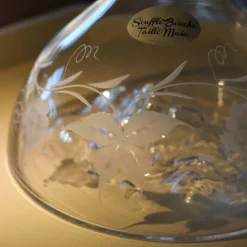 Outlet Carafe cristal Alpes taille raisin Art De La Table|Carafes Cristal Taillé