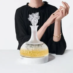Best Carafe versailles lalique + Piédestal Rafraîchisseur Art De La Table|Carafes Cristal Daum Baccarat Lalique