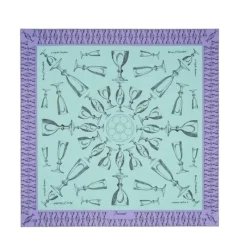 Outlet Carré de soie Harcourt Baccarat Foulards Baccarat
