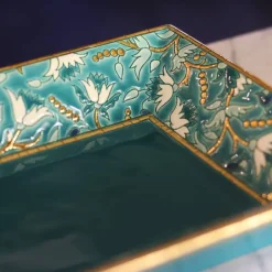 Online Cendrier vide-poches Héritage vert Émaux de Longwy Cendriers|Coupes & Photophores