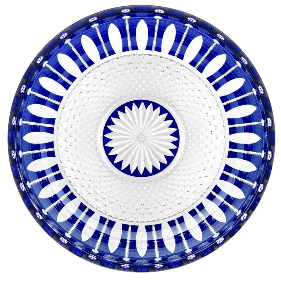 Online Centre de table bleu tommy saint-louis Coupe, Coupelles Et Photophores|Coupes Cristal