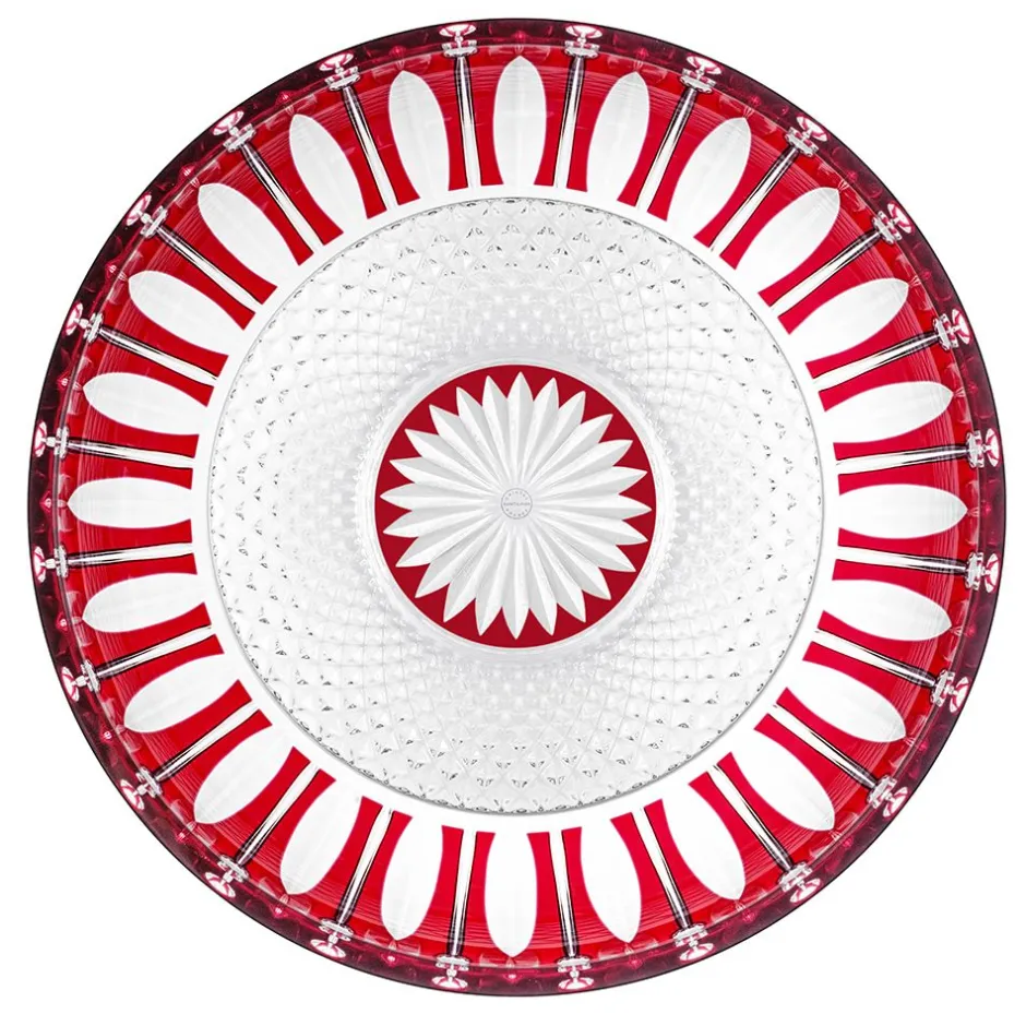 Outlet Centre de table rouge tommy saint-louis Coupe, Coupelles Et Photophores|Coupes Cristal