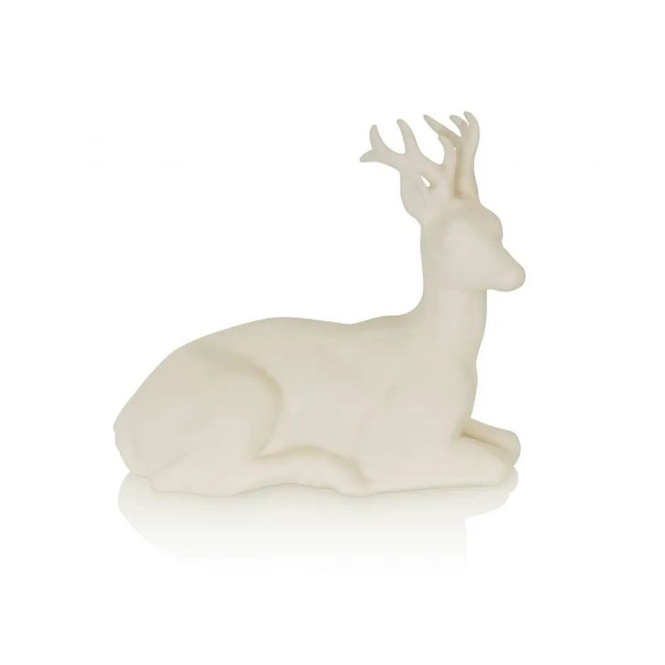 Clearance Cerf blanc Faïence de Lunéville Lunéville