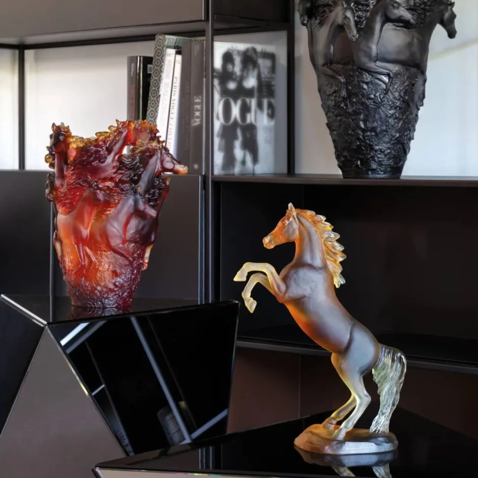 Discount Cheval fougeux ambre daum Editions D’Art|Bestiaire