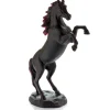 Cheval fougeux noir daum Editions D’Art|Bestiaire