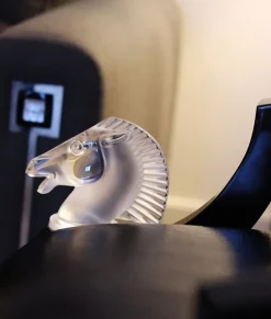 Hot Cheval longchamp lalique Animaux Cristal|Sculptures Et Figurines