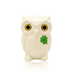 Hot Chouette blanc Lucky Émaux de Longwy Animaux|Animaux Cristal