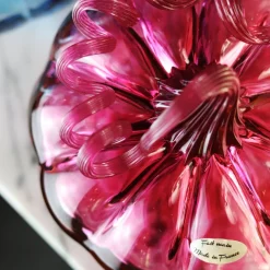 Clearance Citrouille décorative cristal de Lorraine rose fuchsia Décoration|Sulfures, Presse-Papiers Cristal