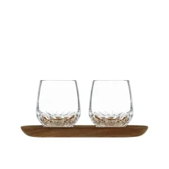 Discount Coffret 2 gobelets café long Folia + plateau Saint-Louis Art De La Table|Verre À Pied