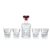 Best Coffret bar rouge Louxor Baccarat Carafes Cristal Taillé|Verre À Eau