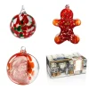 Discount Coffret Boule de Noël cristal de Lorraine X3 – rouge Décoration