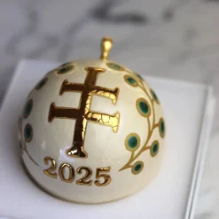 Online Coffret de 2 Boules de Noël Croix de Lorraine 2025 Vessière X Longwy Ornements Cristal|Décorations De Noël