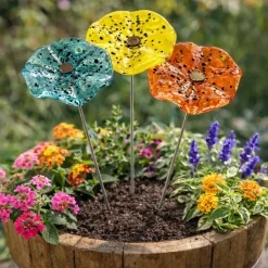 Coffret printemps pm fleurs d’extérieurs X3 bleu Décoration|Fleurs Cristal