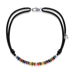 Online Collier Arlequin verre de Murano Michaël Vessière Colliers Cristal|Colliers