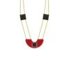 Online Collier aréthuse noir résine lalique Bijoux|Colliers Cristal