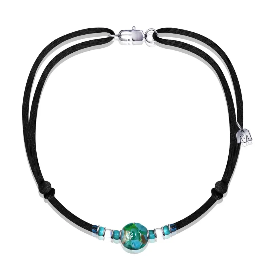 Online Collier côte d’azur verre de Murano Michaël Vessière Colliers Cristal|Colliers