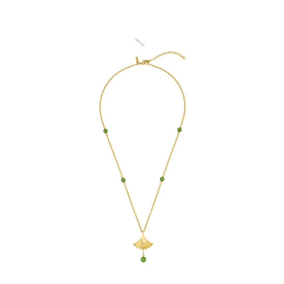 Sale Collier ginkgo petit modèle lalique Bijoux|Colliers Cristal