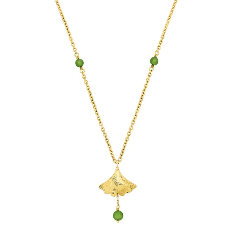 Sale Collier ginkgo petit modèle lalique Bijoux|Colliers Cristal