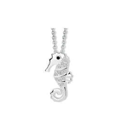 New Collier hippocampe cristaux swarovski® Pendentifs Cristal|Pendentifs