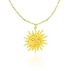 Clearance Collier Hélios dieu grec du soleil Pendentifs Cristal|Pendentifs