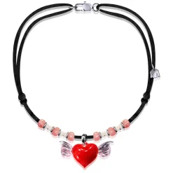 Online Collier mon cœur s’envole Michaël Vessière Colliers Cristal|Colliers