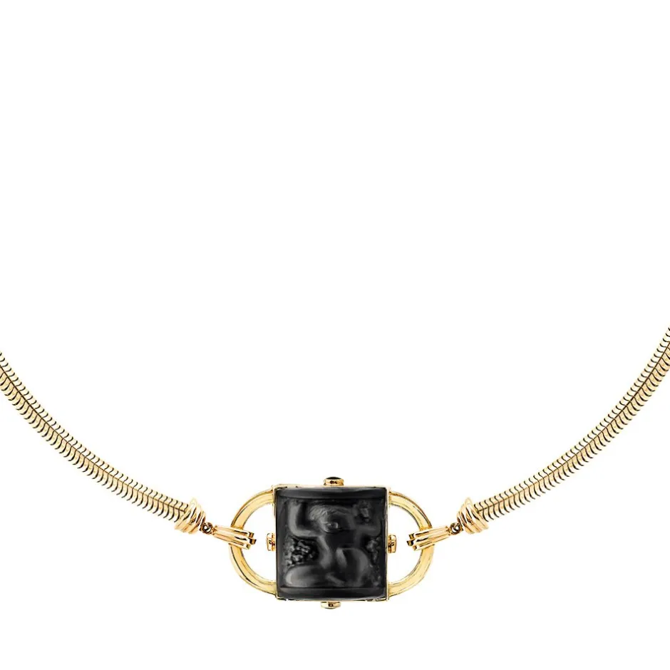 Discount Collier nysa cristal noir lalique Bijoux|Colliers Cristal