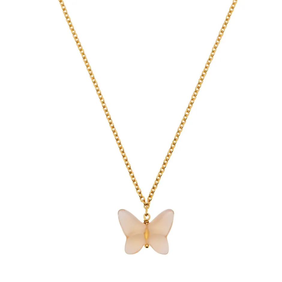 Best Collier papillon lalique Bijoux|Colliers Cristal