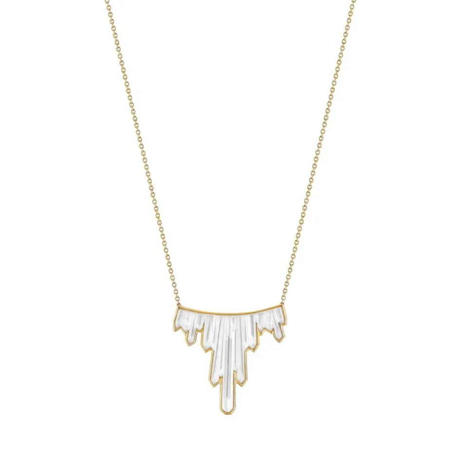 New Collier Terramineral 3 cristaux Lalique Colliers Cristal|Colliers