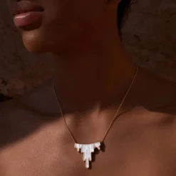 New Collier Terramineral 3 cristaux Lalique Colliers Cristal|Colliers