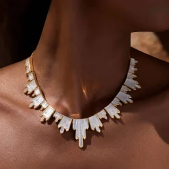 Online Collier Terramineral 21 cristaux Lalique Bijoux|Colliers Cristal