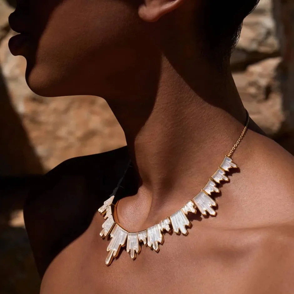 Online Collier Terramineral 21 cristaux Lalique Bijoux|Colliers Cristal