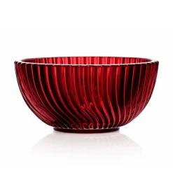 Best Coupe à fruit cristal Amazone rouge Coupes, Coupelles Et Photophores|Coupes Cristal