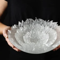 Discount Coupe en verre par Aline Thibault (incolore) Coupes, Coupelles Et Photophores|Coupelles Cristal